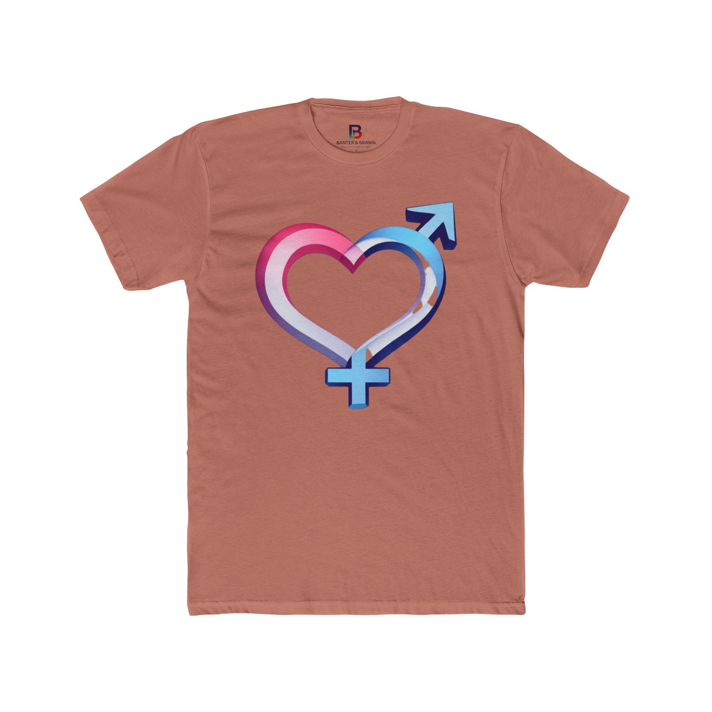 Transgender Heart Pride T-Shirt – Unisex Comfort & Style
