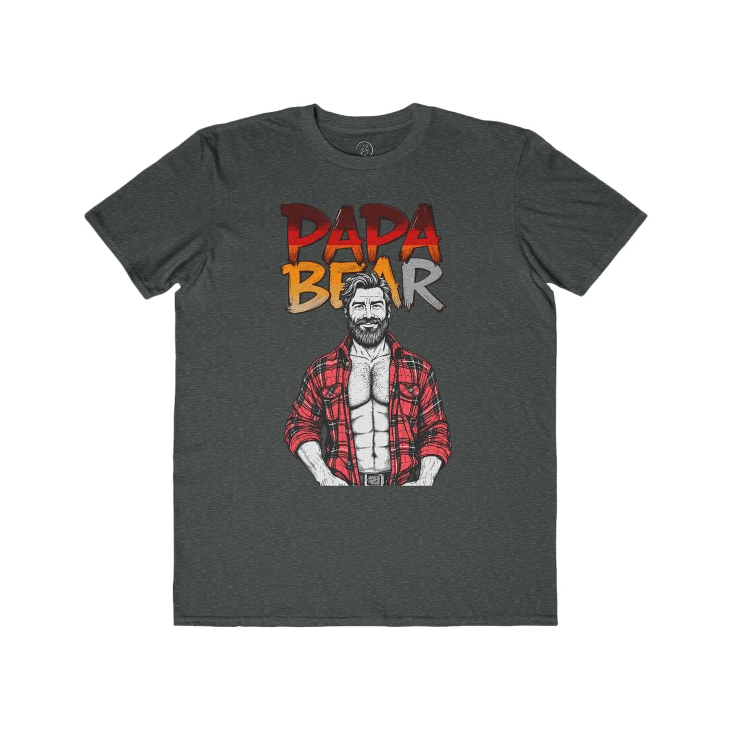 Graphic Tee, Papa Bear Design, Casual Wear, Great Gift for Your Papa Bear shopname