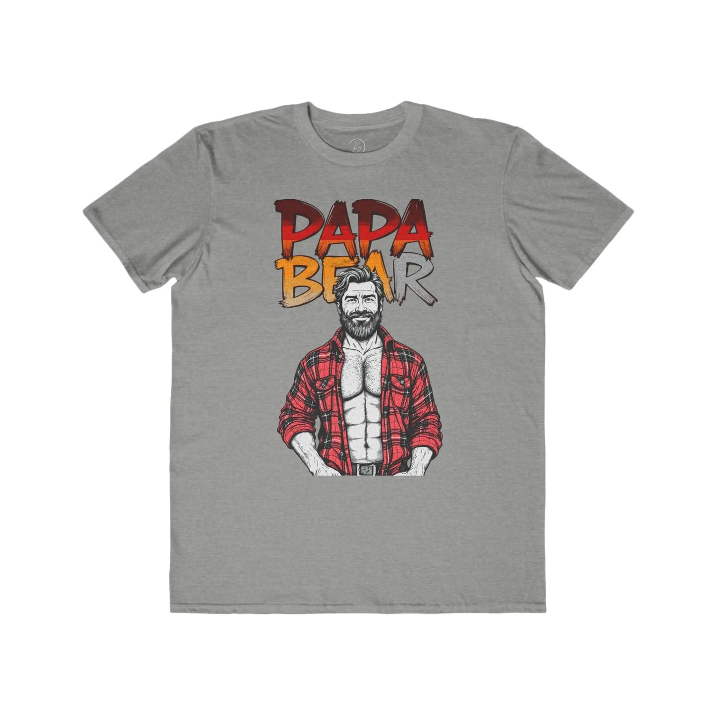 Graphic Tee, Papa Bear Design, Casual Wear, Great Gift for Him shopname