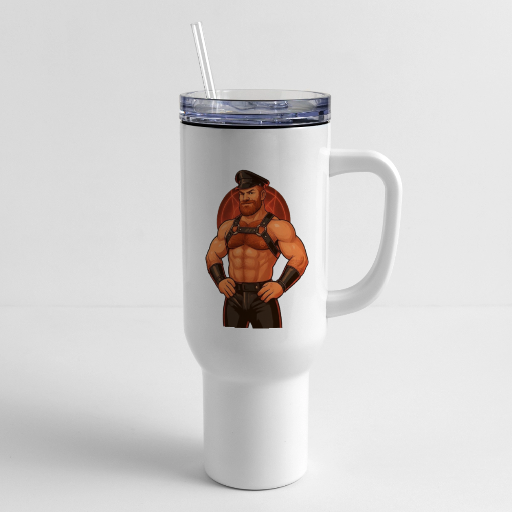 40 oz Travel Tumbler - white