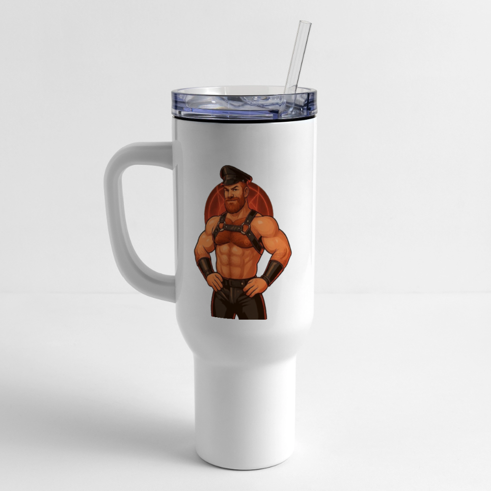 40 oz Travel Tumbler - white