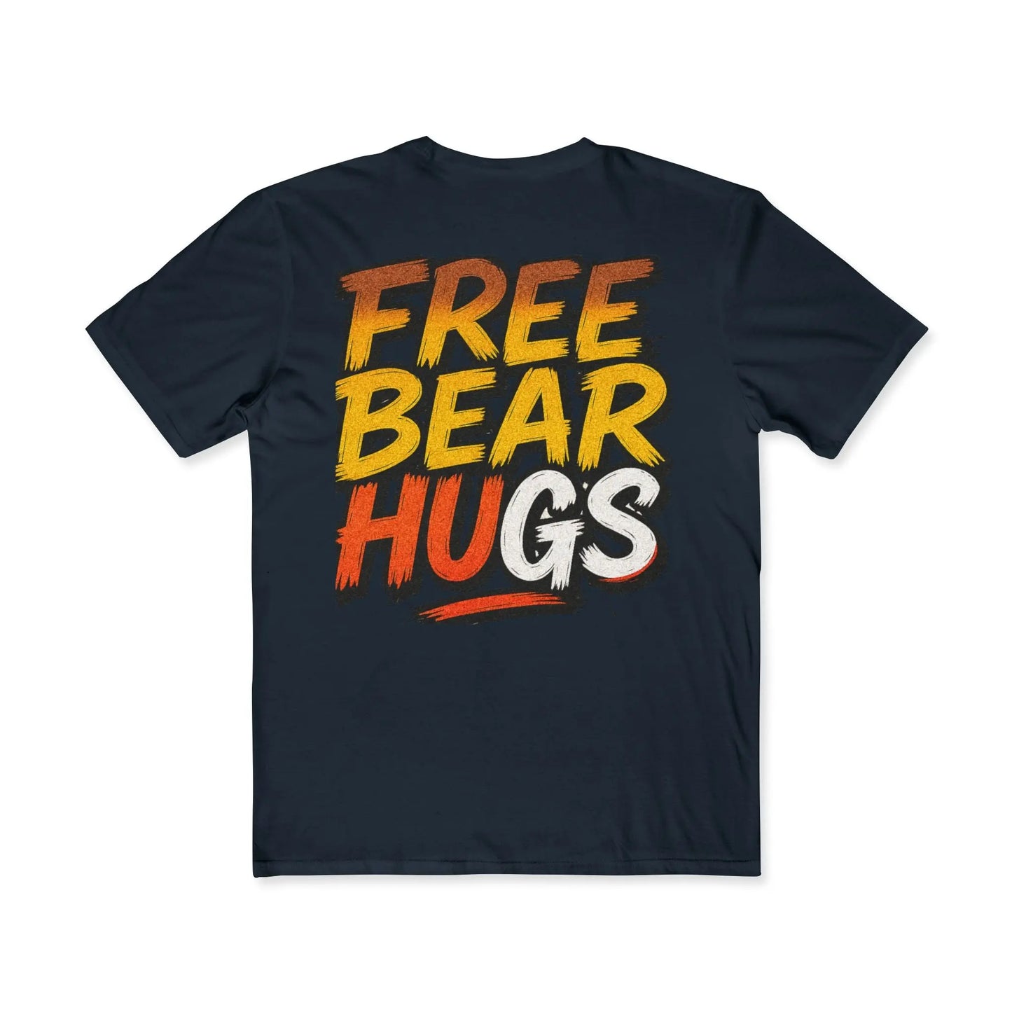 Men’s Bear Pride Tee – Free Bear Hugs & LGBTQ+ Style shopname