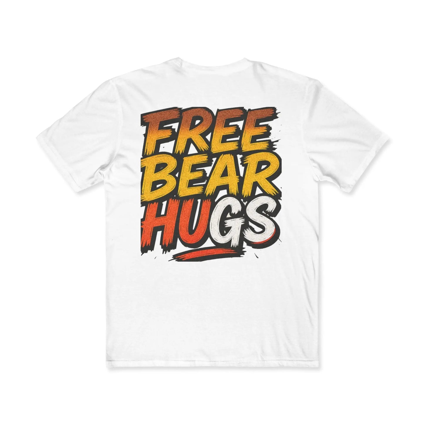 Men’s Bear Pride Tee – Free Bear Hugs & LGBTQ+ Style shopname