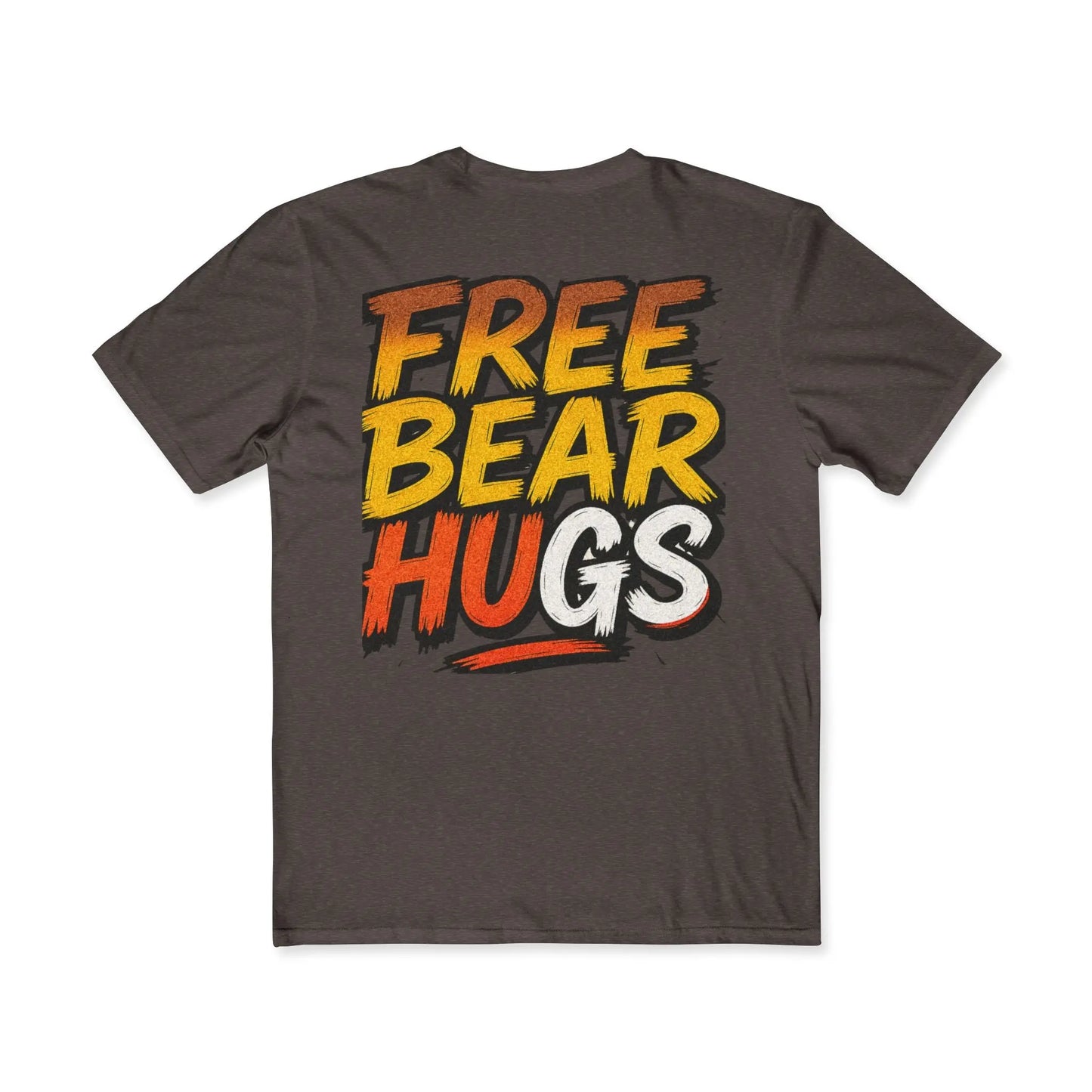 Men’s Bear Pride Tee – Free Bear Hugs & LGBTQ+ Style shopname