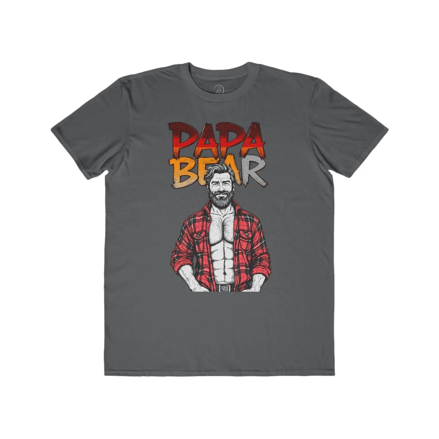 Graphic Tee, Papa Bear Design, Casual Wear, Great Gift for Your Papa Bear shopname