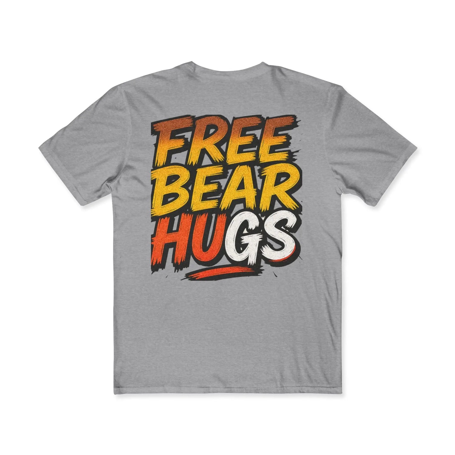 Men’s Bear Pride Tee – Free Bear Hugs & LGBTQ+ Style shopname