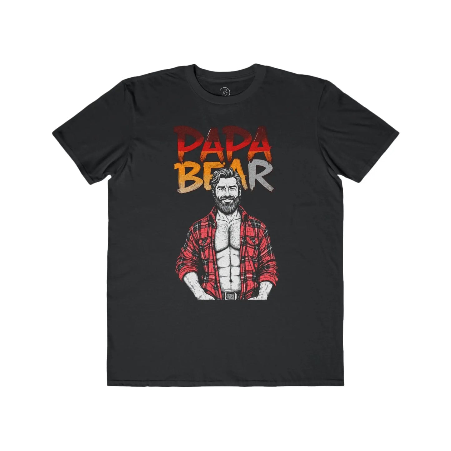 Graphic Tee, Papa Bear Design, Casual Wear, Great Gift for Your Papa Bear shopname