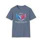 Trans Rights Unisex Softstyle T-Shirt - Empowering Equality Apparel shopname
