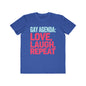 Gay Agenda: Love, Laugh, Repeat - Men's Lightweight Fashion Tee shopname