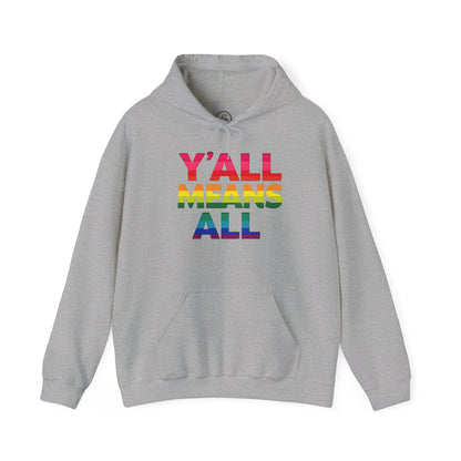 Y'all Means All Unisex Unisex Heavy Blend™ Hooded Sweatshirt - Banter & Brawn