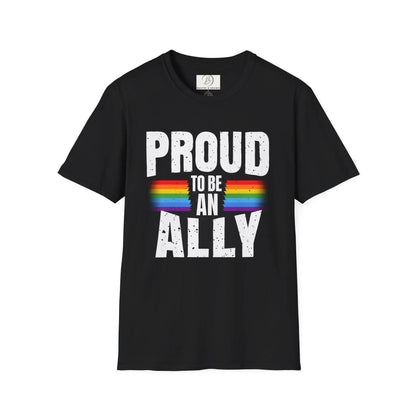 Ally T-Shirt - Proud LGBTQ Community Supporter shopname