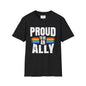 Ally T-Shirt - Proud LGBTQ Community Supporter shopname