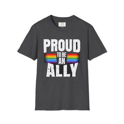 Ally T-Shirt - Proud LGBTQ Community Supporter - Banter & Brawn