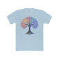 Rainbow Tree of Life Unisex Cotton Crew Tee - Banter & Brawn