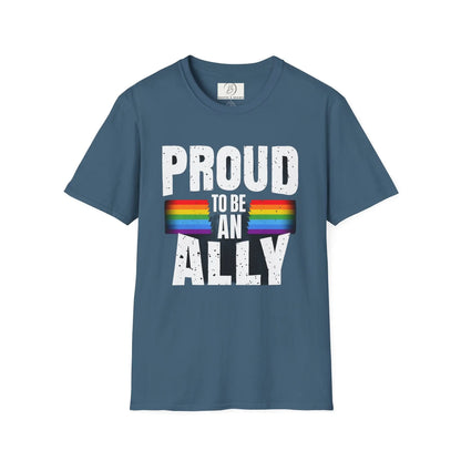 Ally T-Shirt - Proud LGBTQ Community Supporter - Banter & Brawn