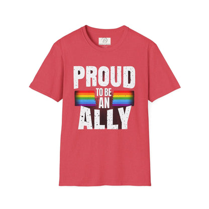 Ally T-Shirt - Proud LGBTQ Community Supporter - Banter & Brawn