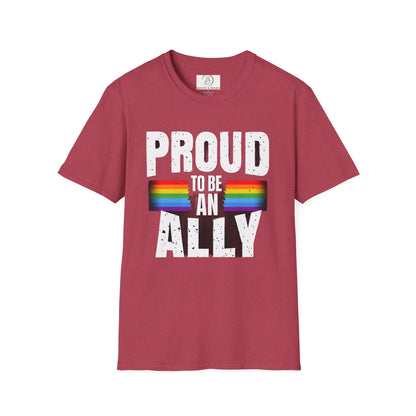 Ally T-Shirt - Proud LGBTQ Community Supporter - Banter & Brawn