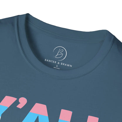 Y'all Means All Unisex Softstyle T-Shirt shopname