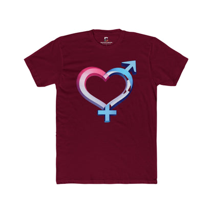 Transgender Heart Pride T-Shirt – Unisex Comfort & Style