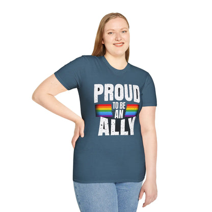 Ally T-Shirt - Proud LGBTQ Community Supporter - Banter & Brawn