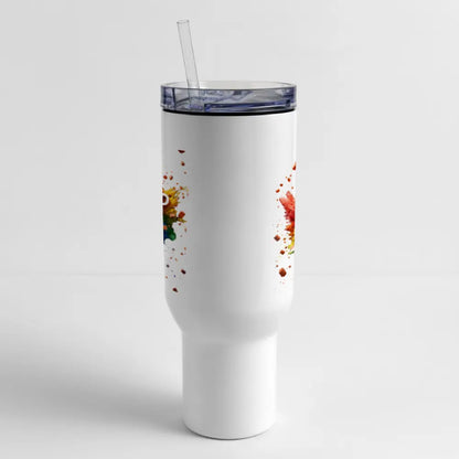 40 oz Travel Tumbler - white