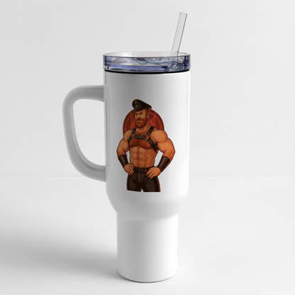 40 oz Travel Tumbler - white