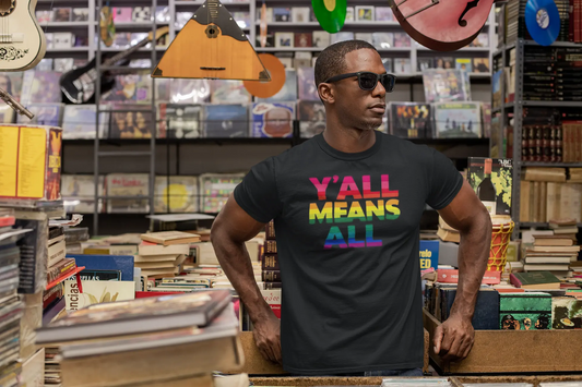 Men's Pride Tee - Y'all Means All shopname