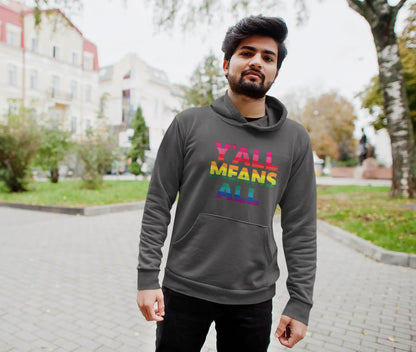 Y'all Means All Unisex Unisex Heavy Blend™ Hooded Sweatshirt - Banter & Brawn
