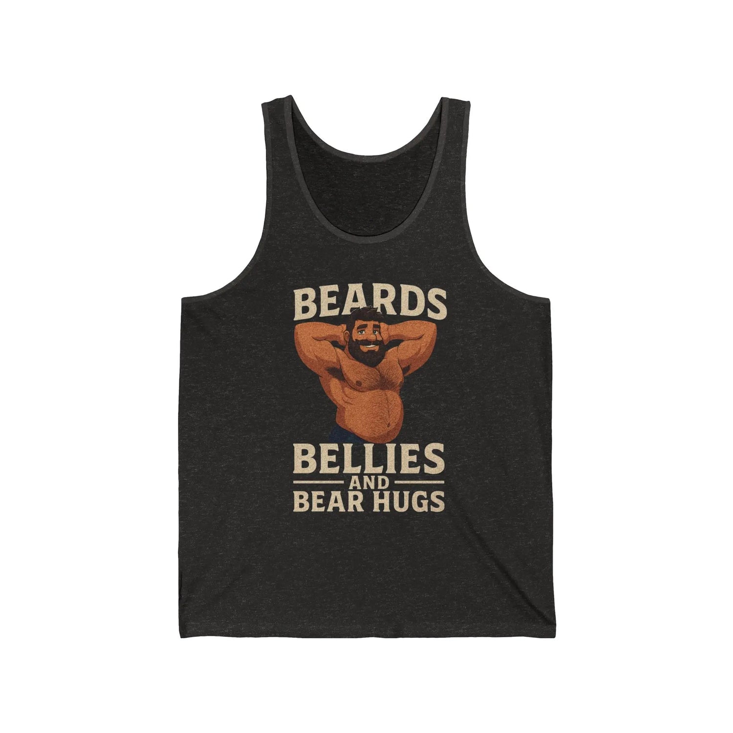 Beards Bellies and Bear Hugs Tank Top shopname