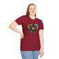 Pride Heart Inclusive Fashion Unisex T-Shirt shopname