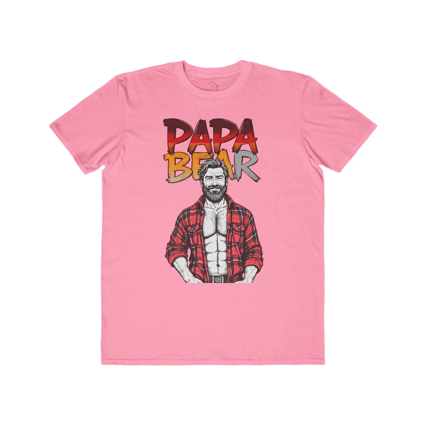 Graphic Tee, Papa Bear Design, Casual Wear, Great Gift for Your Papa Bear shopname