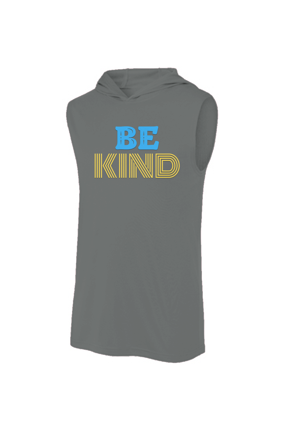 Be Kind Sport-Tek Sleeveless Hoodie