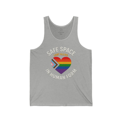 LGBT Ally Tank – Safe Space in Human Form shopname