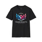 Trans Rights Unisex Softstyle T-Shirt - Empowering Equality Apparel shopname