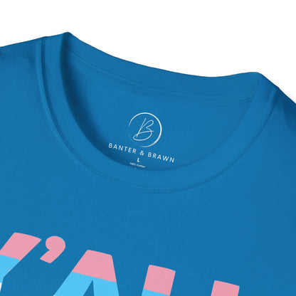 Y'all Means All Unisex Softstyle T-Shirt shopname