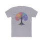 Rainbow Tree of Life Unisex Cotton Crew Tee - Banter & Brawn