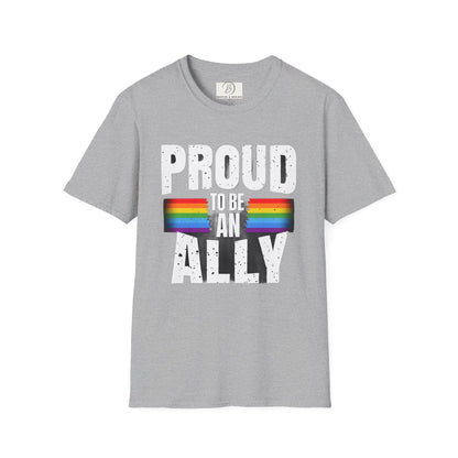 Ally T-Shirt - Proud LGBTQ Community Supporter - Banter & Brawn