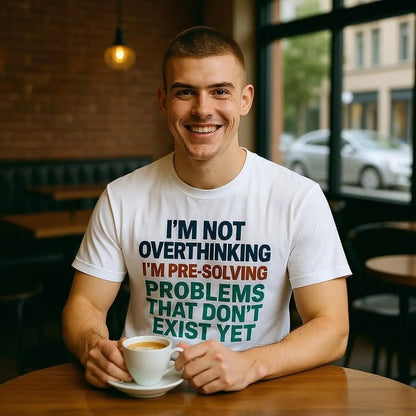 Overthinking T-Shirt – I’m Not Overthinking Premium Tee shopname